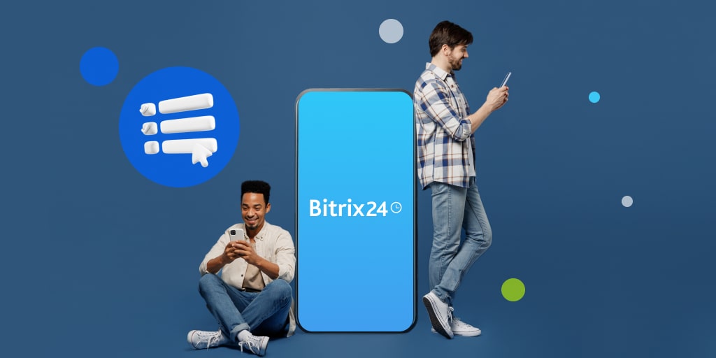 Chỉnh Sửa Menu Bên Dưới trong Ứng dụng Bitrix24 Dành Cho Điện Thoại Di Động